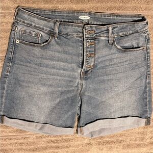 Old Navy Light Blue Denim Jean Shorts